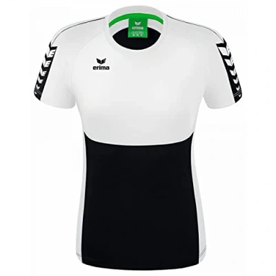 Afbeelding van Six Wings T shirt dames zwart/wit / 38