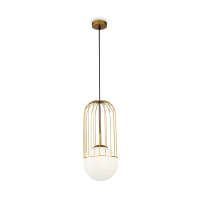 Afbeelding van Maytoni Hanglamp Telford Goud Ø20