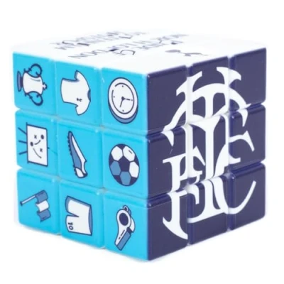 Afbeelding van Tottenham Hotspur Rubiks Cube Toy White/Navy, 8 x 12 16 cm