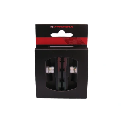 Afbeelding van Promax Remblokset V brake met inbus 70mm Triple Color (Bruin/Zwart/Groen)