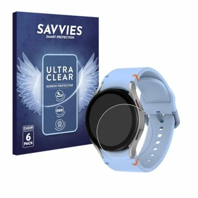 Afbeelding van Savvies (6 Stuks) Schermbeschermer voor Samsung Galaxy Watch FE Screen Protector Ultra Transparant