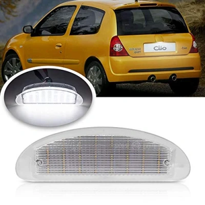 Afbeelding van NSLUMO 1X LED Nummer Kentekenplaat Licht Voor R/enault Twingo I 1993 2007 Clio MK2 1998 2006