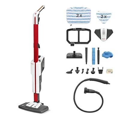 Afbeelding van Polti SV650_Style Rechtopstaande stoomreiniger 0,5 l 1500 W Zwart, Rood, Wit