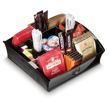 Afbeelding van Take A Break By Cep Verdeelplateau, Ft 20,5 X 21,6 6,8 Cm, Zwart Verdeelplateaus