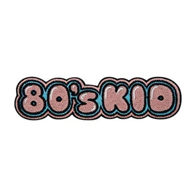 Afbeelding van Finally Home 80&#039;s Kid Retro Vintage patch om op te strijken, jaren 80 patches, &#039;80 Old School strijkpatches, patches voor volwassenen, jeansjassen en andere kleding