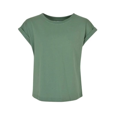 Afbeelding van Urban Classics Extended Shoulder Tshirt basic voor kinderen, Maat: 110/116, Salvia