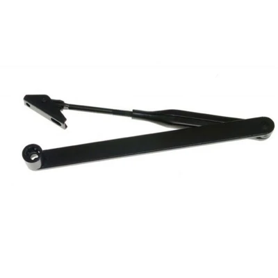 Afbeelding van Dorma vlakke schaararm zwart ral 9005 deurdranger ts 73v / 83