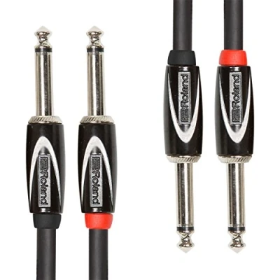 Afbeelding van Roland RCC 3 2814 tweevoudige mono jack kabels 1.0 meter
