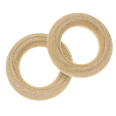 Afbeelding van Houten Ringen (30 x 6 mm, gat 17 mm) 20 stuks