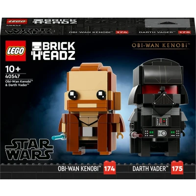 Afbeelding van LEGO Brickheadz Star Wars Obi Wan Kenobi™ &amp; Darth Vader™