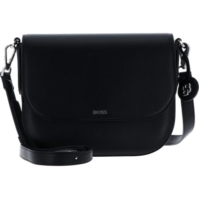 Afbeelding van BOSS Liriel FLAP Schoudertas, Dames, Maat: One Size, Black