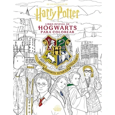 Afbeelding van Harry Potter EL Libro Officiële Zweinstein voor COLOREAR