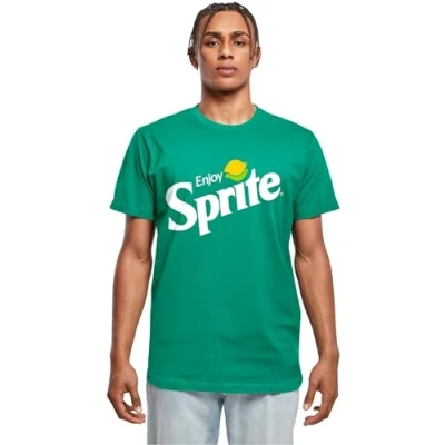 Afbeelding van Merchcode Sprite Tshirt print, Heren, Maat: 5XL, Forestgreen
