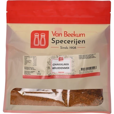 Afbeelding van Van Beekum Specerijen Chakalaka Kruidenmix 1 KG (hersluitbare stazak)
