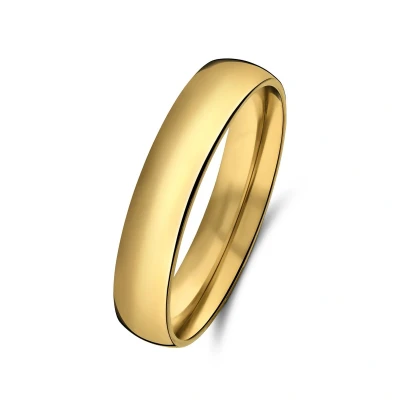 Afbeelding van Lucardi Twinkling Ring goldcoloured, Dames, Maat: 63, Gold/coloured