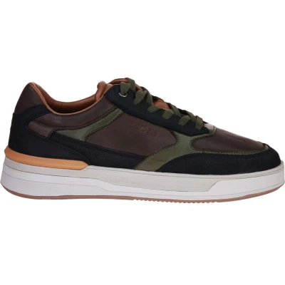 Afbeelding van Lloyd Egilo Sneakers laag, Heren, Maat: 41, Schwarz braun Leer