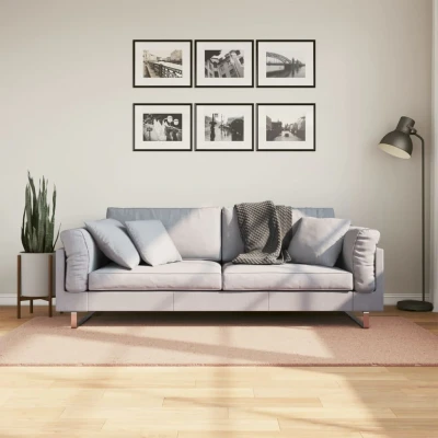 Afbeelding van Vloerkleed HUARTE laagpolig zacht wasbaar 100x200 cm roze