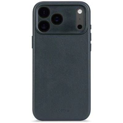 Afbeelding van DECODED Leren Hoesje Geschikt voor iPhone 17 Pro Max Gemaakt van Premium ECCO Leer MagSafe Navy Blauw