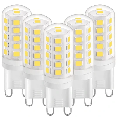 Afbeelding van G9 led gloeilamp, 3 W, neutraal wit, 4000 K, 420 lumen, ledlampen, komt overeen met een halogeenlamp van 28 40 geen flikkeren, lampen, AC 220 240 V, stralingshoek 360 graden,
