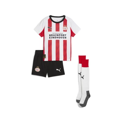 Afbeelding van PSV Eindhoven 25/26 mini thuistenue, Rood/Wit, Maat 2 3Y PUMA