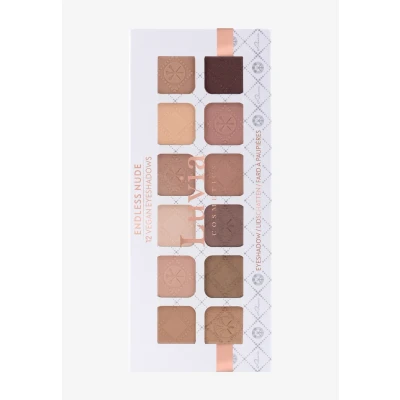 Afbeelding van Luvia Professional Oogschaduwpalet Endless Nude Oogschaduw Palette Incl. 12 Matten &amp; Warme Glans Limited Gift Box Geschenkidee Voor Vrouwen Veganistische Cosmetica/Make up