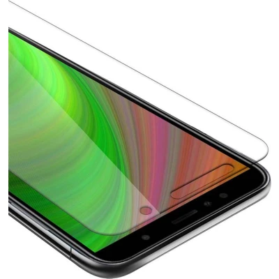 Afbeelding van Cadorabo Screenprotector geschikt voor Huawei Y6 PRIME Pantser film Beschermende in KRISTALHELDER Geharde (Tempered) display beschermglas 9H hardheid met 3D Touch