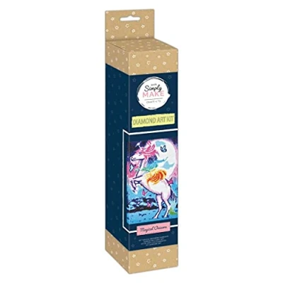 Afbeelding van Simply Make Diamond Art Kit Magical Unicorn