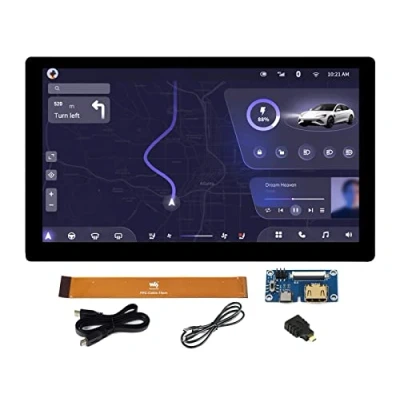 Afbeelding van 7inch IPS Display 1024 x 600 Resolution Integrated Thin And Light Touch Screen for Raspberry Pi,Jetson Nano,Windows PC,Support Windows/Linux/Android System,170 Wide Viewing Angle