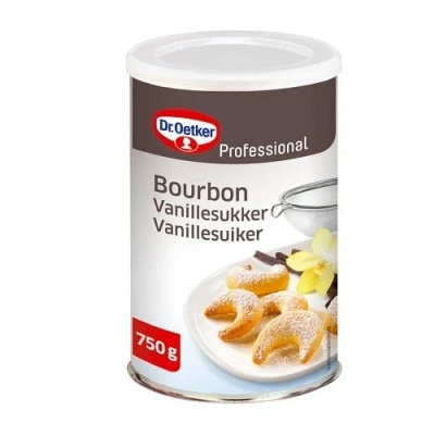 Afbeelding van Dr.Oetker Prof. Vanillesuiker met Bourbonvanille 750gr