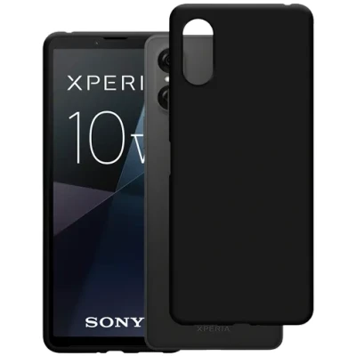Afbeelding van Just in Case Soft Design Sony Xperia 10 VI Back Cover Zwart