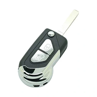 Afbeelding van BROVACS Vervanging Sleutel Shell Compatibel met CITROEN DS3 C3 2 Knop VA2 Blade Keyless Entry Remote Flip Key Case Fob PG321