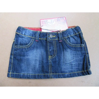 Afbeelding van dirkje mini rokje in jeans 6 jaar 116