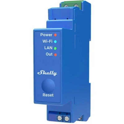 Afbeelding van Shelly 1Pro Schakelactor Bluetooth, WiFi