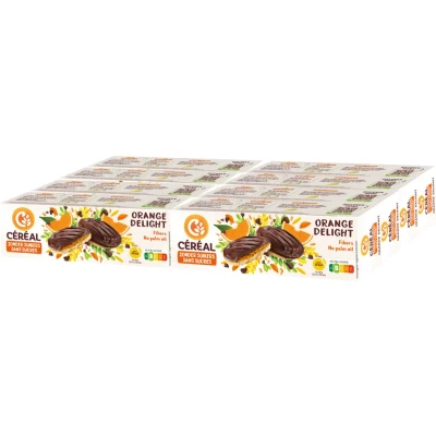 Afbeelding van 8x Céréal Zachte Koekjes Sinaasappel Delight 140 gr