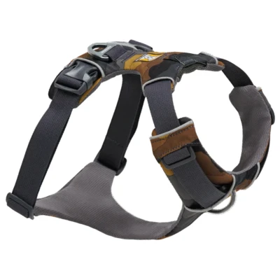 Afbeelding van Ruffwear Front Range Harnass Bruin&amp;Camouflage Hondentuig M