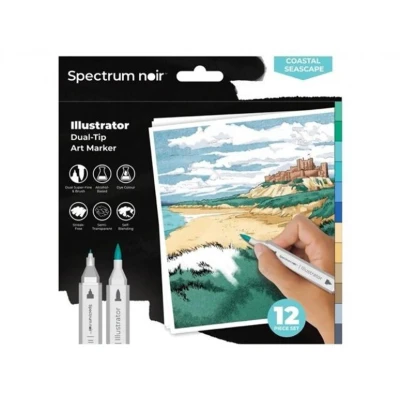Afbeelding van Spectrum Noir Illustrator 12st Coastal Seascape
