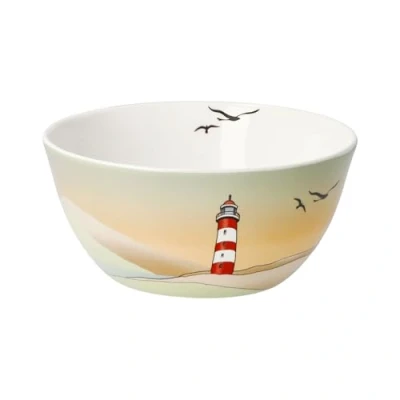Afbeelding van Goebel Scandic Home Kom Lighthouse Schaal 15cm porselein