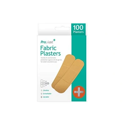 Afbeelding van ProPlast stofpleisters, 100 stuks, verschillende maten