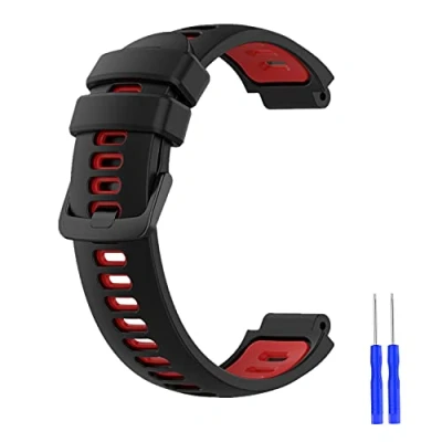 Afbeelding van Muovrto Horlogebandje voor Garmin Approach S20/Approach S5/Approach S6,Siliconen Sport Wisselarmband Bandjes Forerunner220/620/Forerunner235XT/735XT