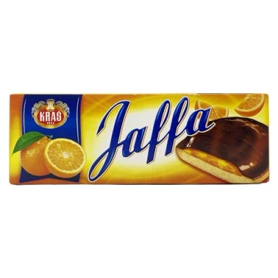 Afbeelding van Jaffa Duo Orange Jelly &amp; Chocolate Covered Biscuits 250g Twin Pack Rich Cocoa, Real Juice, 52% Cocoa Coating Cakes, Multiple Sizes 125g, and (125 G, 12 PCS)