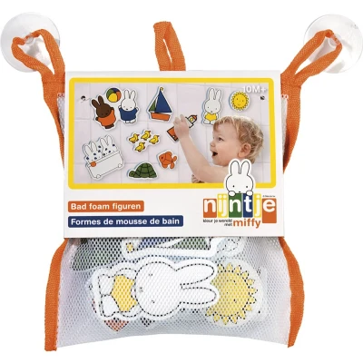 Afbeelding van Bambolino Toys Badfiguren in Opbergnetje, 9st.