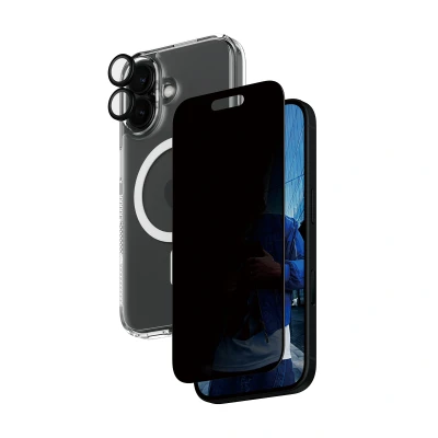 Afbeelding van PanzerGlass PG 3 in 1 Priv Bundle iPhone 16 6.1Inch