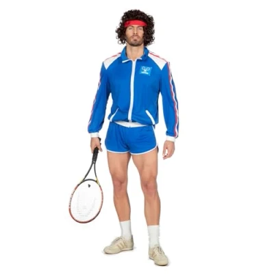 Afbeelding van Tennis Kostuum 80&#039;s Maat 54