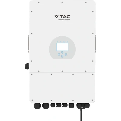 Afbeelding van V TAC SUN 5K SG04LP3 EU Zonne omvormers 5kW Drie Fasen Hybride 5 Jaar IP65