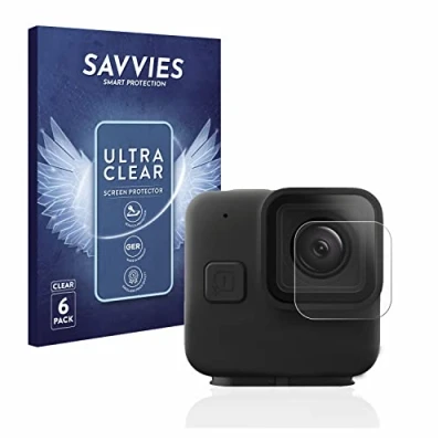 Afbeelding van Savvies (6 Stuks) Schermbeschermer voor GoPro Hero 11 mini Lens (Behuizing) Screen Protector Ultra Transparant