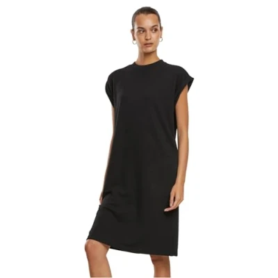 Afbeelding van Urban Classics Light Terry Jurk voor dames, zwart, XXL