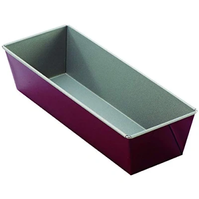 Afbeelding van Dr. Oetker bakvorm 30 cm, van staal, koningskoekvorm met tweekleurige antiaanbaklaag (kleur: grijs/rood), aantal: 1 stuk