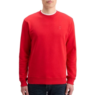 Afbeelding van Scotch &amp; Soda Essential Logo Badge Crew Heren Trui Maat XL