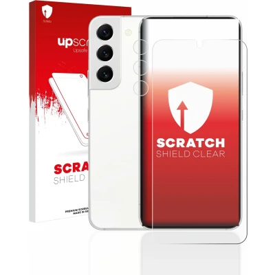 Afbeelding van upscreen Screenprotector voor Samsung Galaxy S22 5G (Voor+Camera) Folie Beschermfolie transparant
