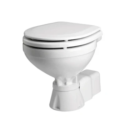 Afbeelding van Johnson pump aquat silent electric scheepstoilet 12v/13a compact pot
